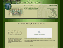 Tablet Screenshot of dwightcountryclub.com